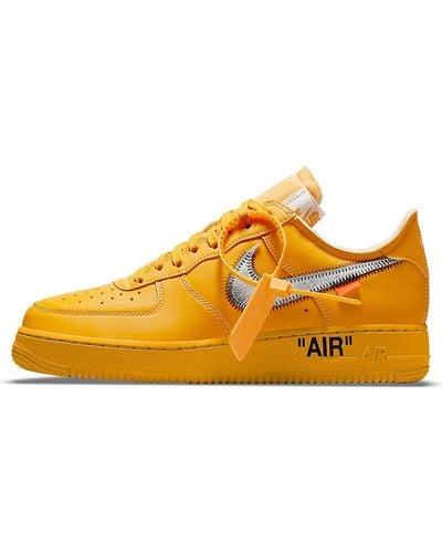 Nike Off-white X Air Force 1 Low - Yellow