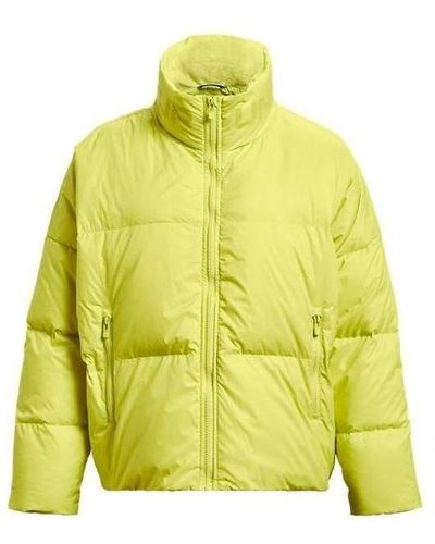 Under Armour Coldgear Infrared Fleece Down Jacket - Yellow
