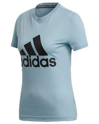 adidas Classic Logo Short Sleeve - Blue