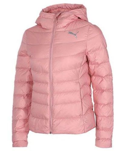 PUMA Full Sleeve Solid Jacket - Pink