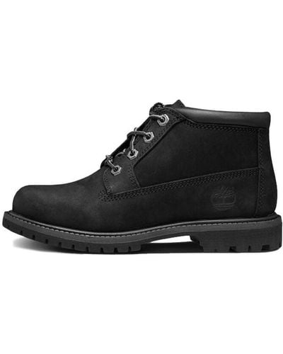 Timberland Nellie Waterproof Chukka Wide Fit Boots - Black