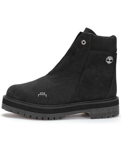 Timberland X A Cold Wall 6 Inch Premium Side Zip Boot - Black