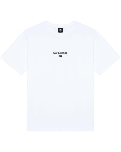 New Balance Logo T-shirt - White