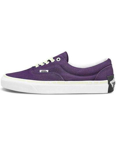 Vans Era Retro Casual Skate Shoes - Purple
