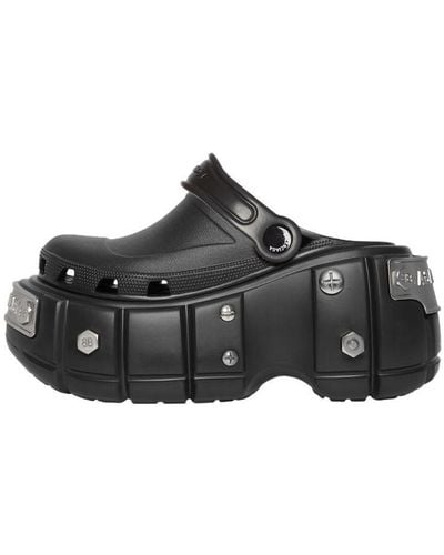 Balenciaga Hardcrocs Slide X Crocs - Black