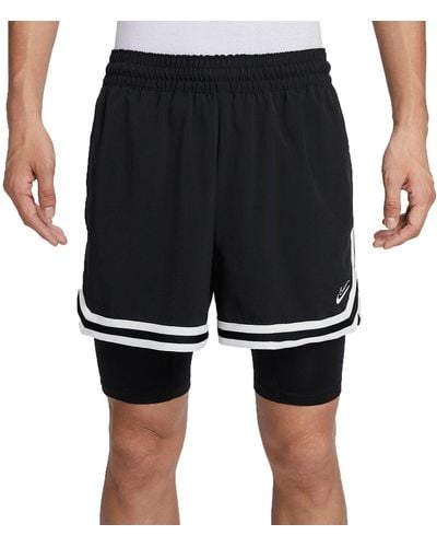 Nike Kevin Durant 4" Dna 2-in-1 Basketball Shorts (asia Sizing) - Black