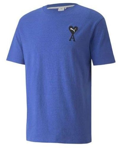 PUMA X Ami Graphic T-shirt - Blue