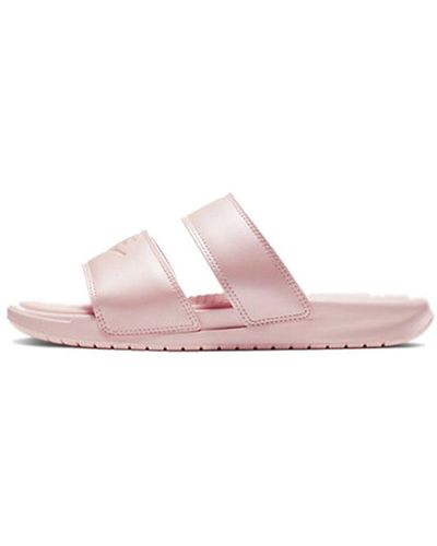Nike Benassi Duo Ultra Slide Shoes - Pink