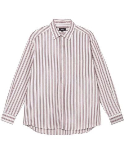 Stussy Classic Oxford Shirt - Pink