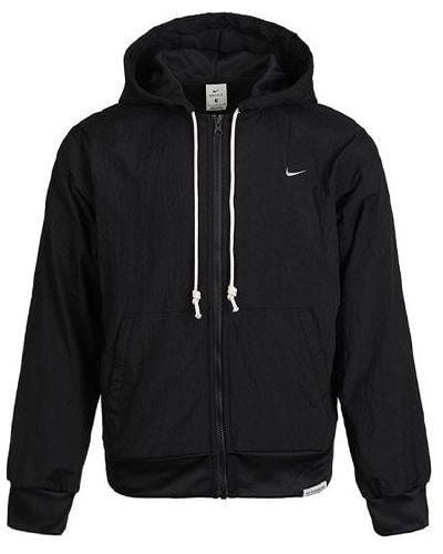 Nike Standard Issue Zip Hooded Jacket - Black
