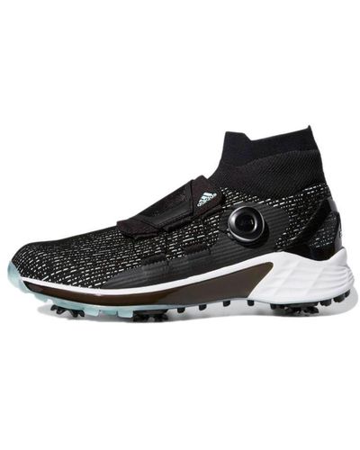 adidas Zg21 Motion Primegreen Boa Mid Breathable Running Shoes - Black