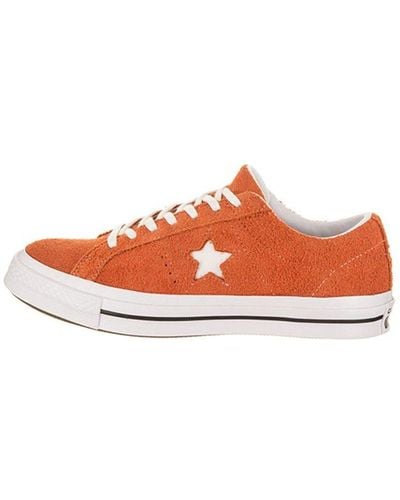 Converse One Star Ox Vintage Suede - Red