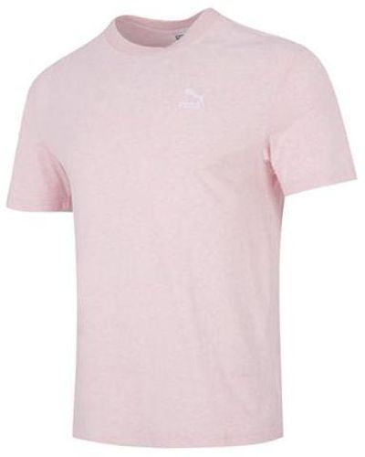 PUMA Classics Boxy Short Sleeve T-shirt - Pink