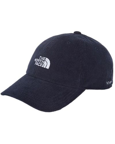 The North Face Heritage Cord Cap - Blue