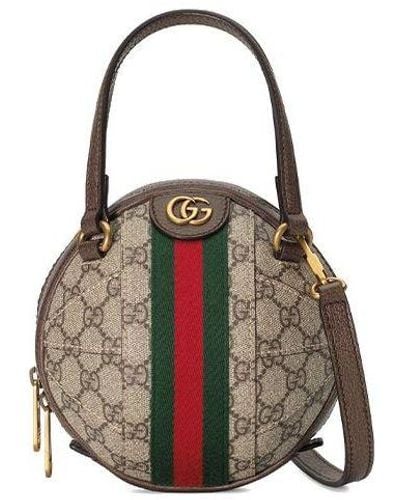 Gucci Ophidia gg Mini-sized Backbag - Brown