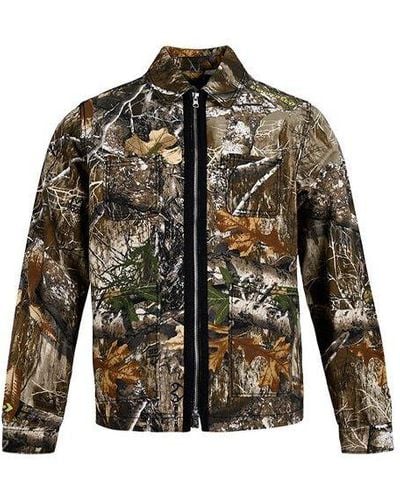 Converse Full-page Print Jacket Camouflage - Green