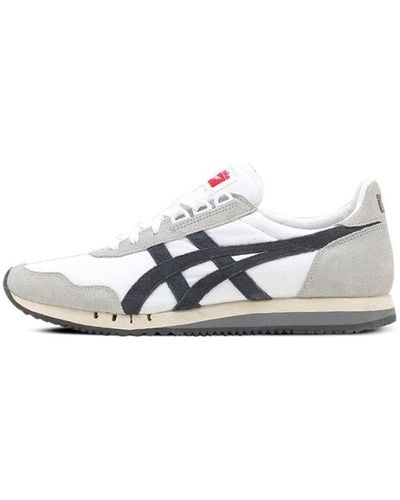Onitsuka Tiger Dualio Low Top Non-slip Lightweight Athleisure Casual Sports Shoes - Blue