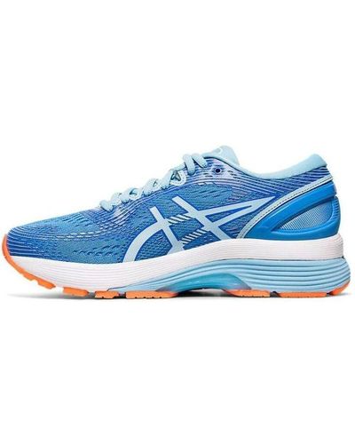 Asics Gel-nimbus 21 Running Shoes - Blue