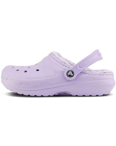 Crocs™ Classic Lined Clogs - Purple
