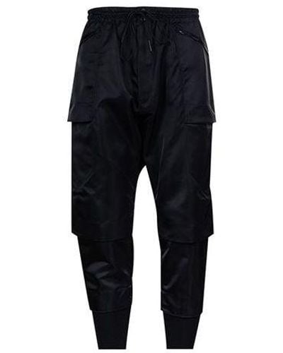 adidas Y-3 Classic Tech Twill Cargo Pants - Black