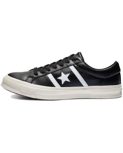Converse One Star Academy Leather Ox - Black