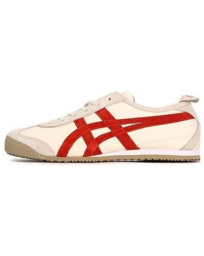 Onitsuka Tiger Mexico 66 Vin Beige - Red