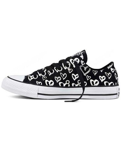 Converse Chuck Taylor All Star Bleeding Love Low Top Shoes - White