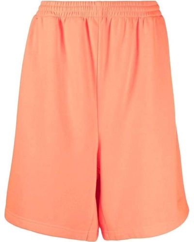 Balenciaga Knee-length Track Short - Orange