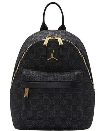 Nike Air Jordan Monogram Mini Backpack - Black