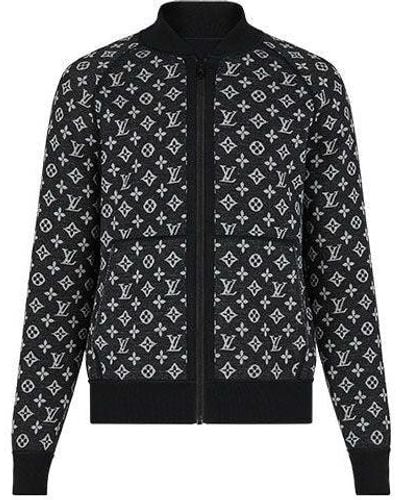 Louis Vuitton Ss21 Printing Long Sleeves Jacket - Black