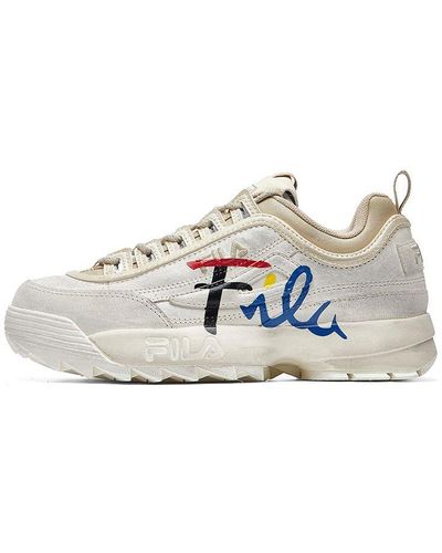 FILA FUSION Fila Crossover Shoes Beige - White