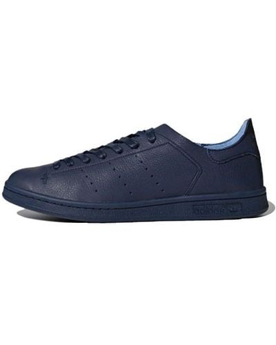 adidas Adidas Stan Smith Leather Sock - Blue