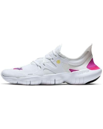 Nike Free Rn 5.0 Running Shoe (white) - Clearance Sale