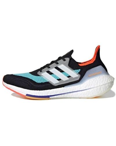 adidas Ultra Boost 21 Running Shoes - Blue