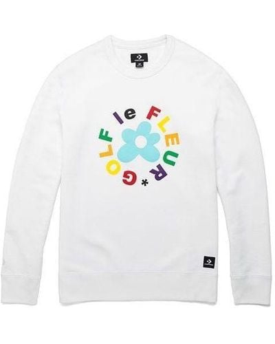 Converse X Golf Le Fleur Crew Sweatshirt - White