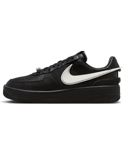 Nike Air Force 1 Low X Ambush Shoes In Black,