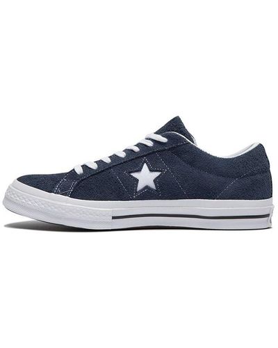 Converse One Star Ox Premium Suede - Blue