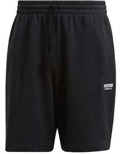 adidas Originals Double Label Sports Shorts - Black
