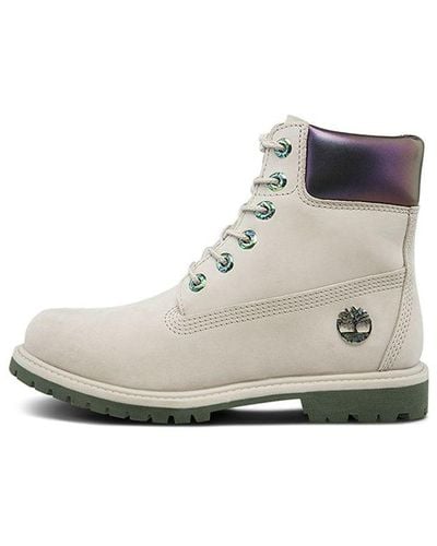 Timberland 6 Inch Premium Boot - White