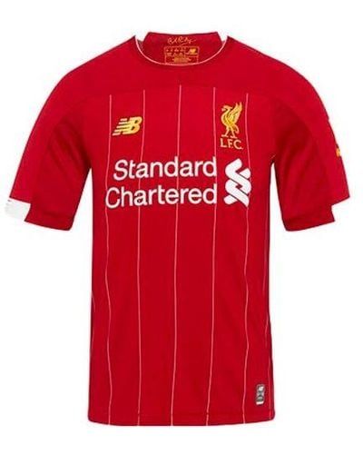 New Balance Liverpool Home Jersey Fan Edition - Red