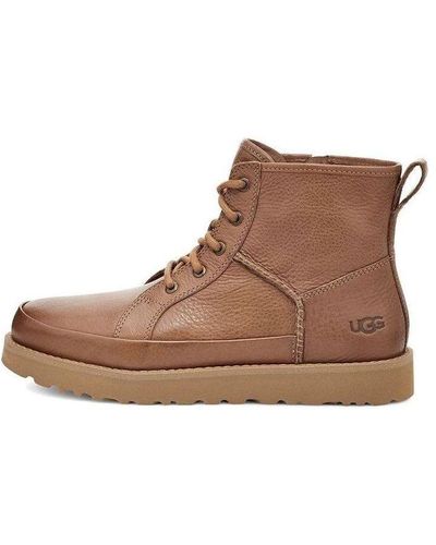 UGG Deconstructed Lace Boot - Brown