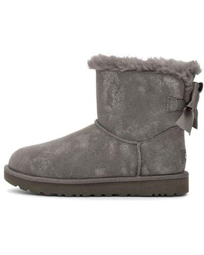 UGG Mini Bailey Bow Glimmer - Gray