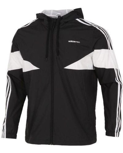 adidas Spring Authentic Outdoor Windproof Woven Jacket - Black