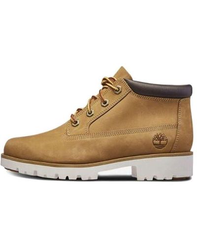 Timberland Nellie Chukka Waterproof Wide Fit Boots - Brown