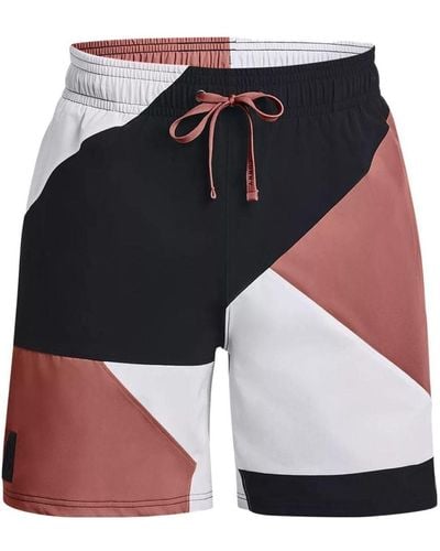 Under Armour Curry Woven 7 Inch Basketball Shorts - Multicolor