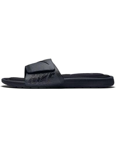 Nike Solarsoft Comfort Slide Slippers - Blue