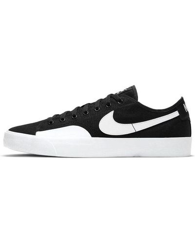 Nike Blazer Court Sb 'black White'