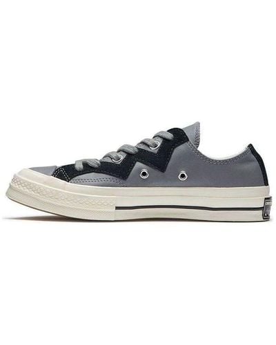 Converse Chuck 1970s Leather Low Top Black - Blue