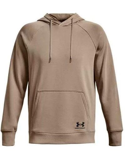 Under Armour Heavyweight Terry Hoodie - Brown