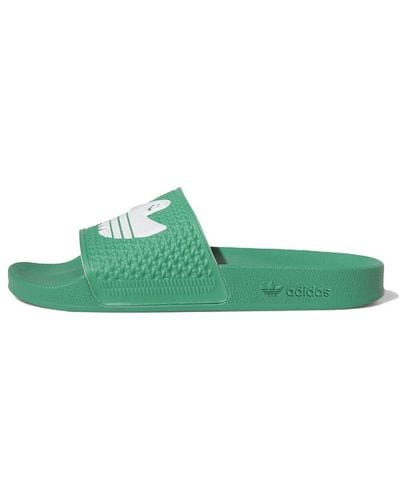 adidas Shmoofoil Slides - Green